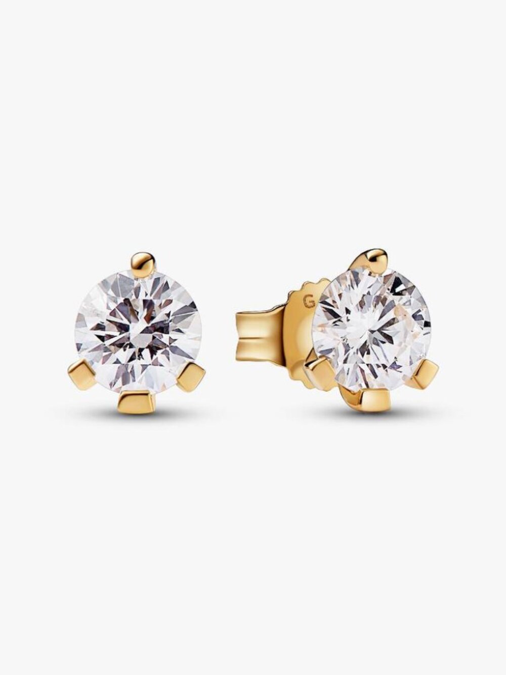Pandora Nova 14k Gold Lab-grown Diamond Earrings